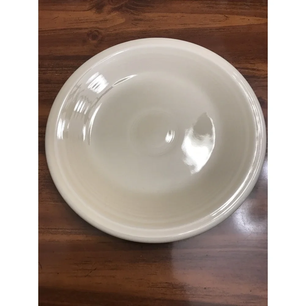 fiestaware homer laughlin Bread‎ Butter Plate Yellow Cream Lead Free